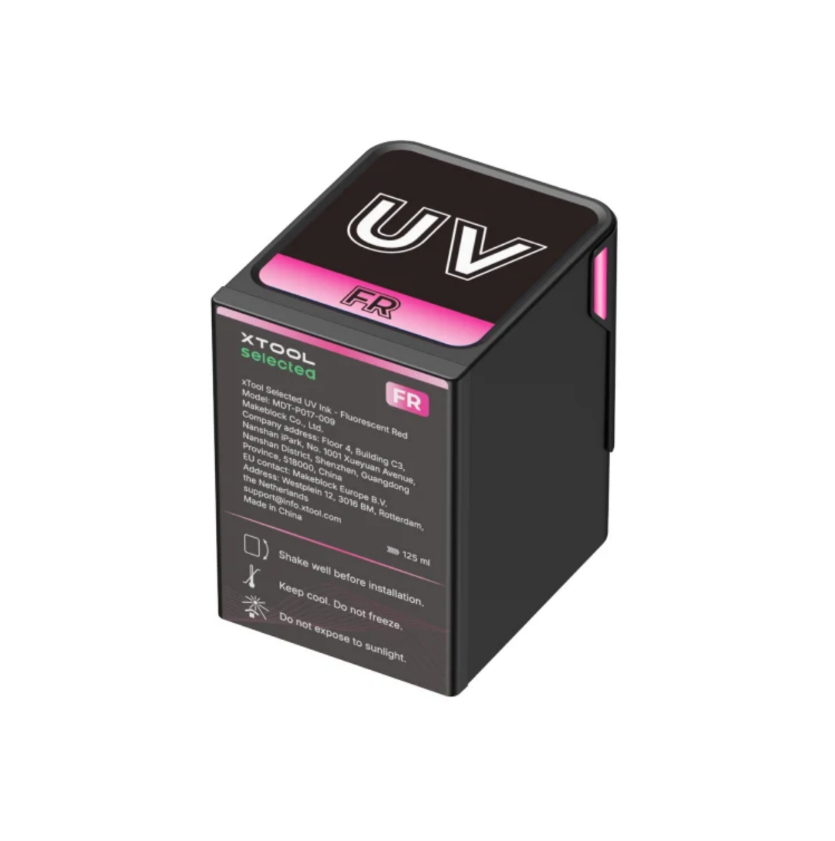 Inch. Rosso Fluorescente O1 UV